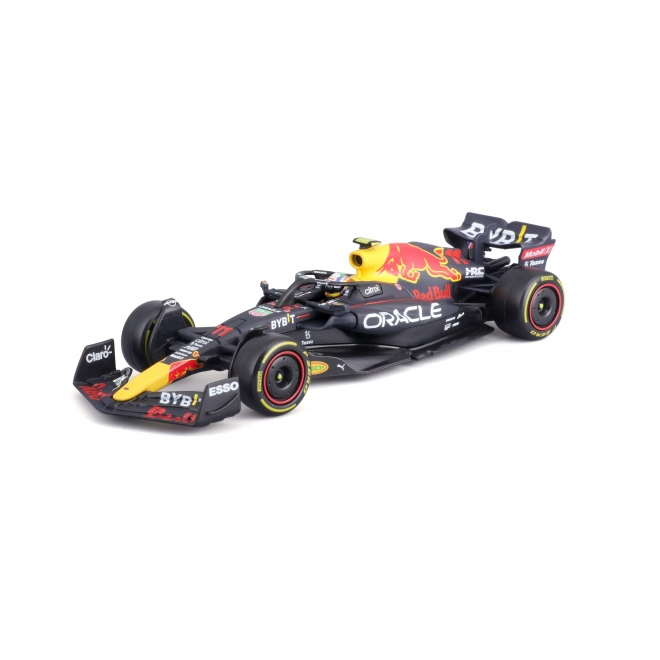 Model auta Red Bull Racing RB18 s jezdcem Sergio Pérez