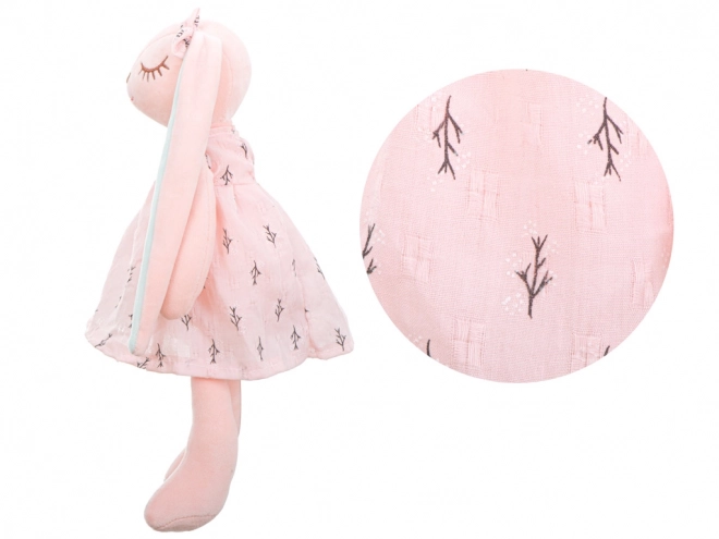 Plyšový králík růžový 35cm
