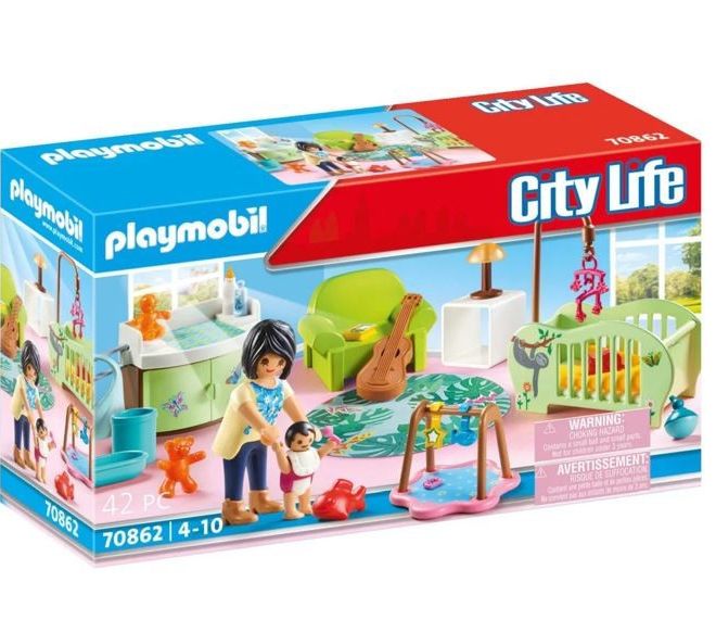 City Life 70862 Sada do dětského pokoje s figurkami