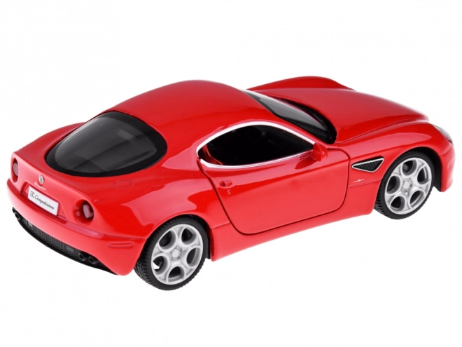 Kovový model auta Alfa Romeo 8C Competizione měřítko 1:32