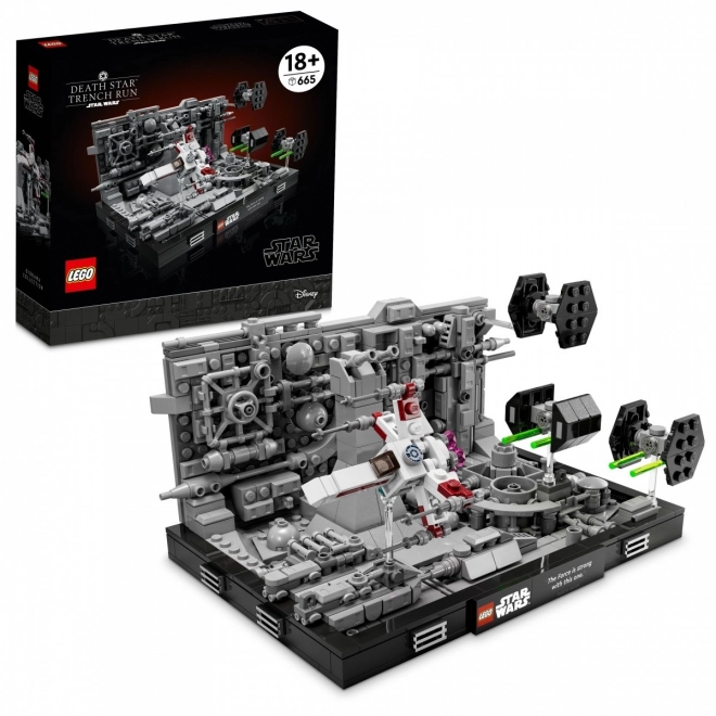 LEGO® Star Wars™ 75329 Útok na Hvězdu smrti – diorama