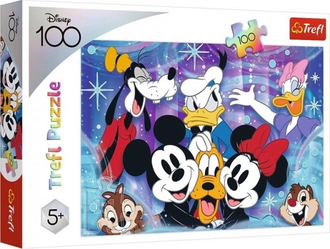 Puzzle Disney 100 let: Zábava v Disney Worldu 100 dílků