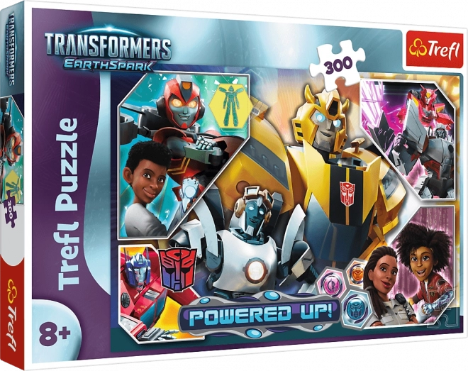 Puzzle 300 dílků Ve světě Transformers