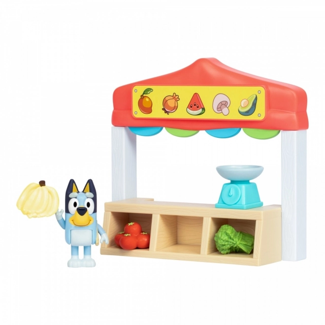 Sada figurek Mini Bluey Obchod s potravinami