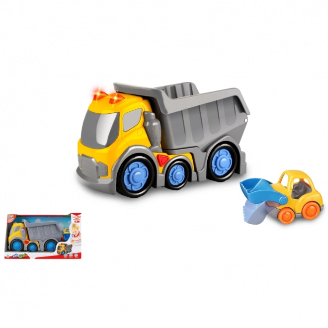 Kiddy Go! nákladní vůz se světelnými a zvukovými efekty