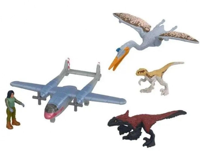 Sada minifigurek Jurský svět Útěk nebo boj