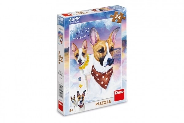 Puzzle jsme dvojka Gump