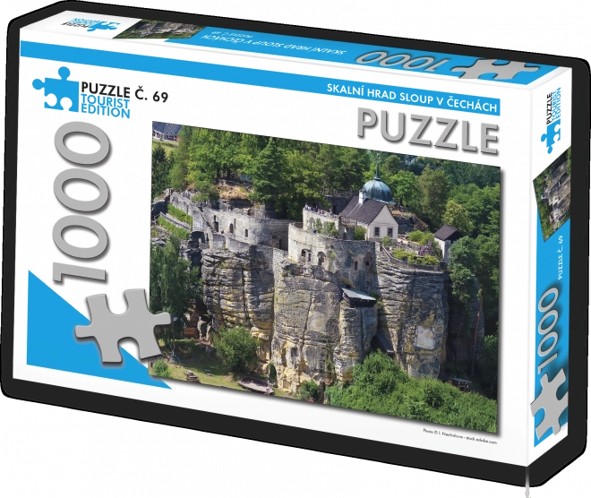 TOURIST EDITION Puzzle Skalní hrad Sloup v Čechách 1000 dílků (č.69)