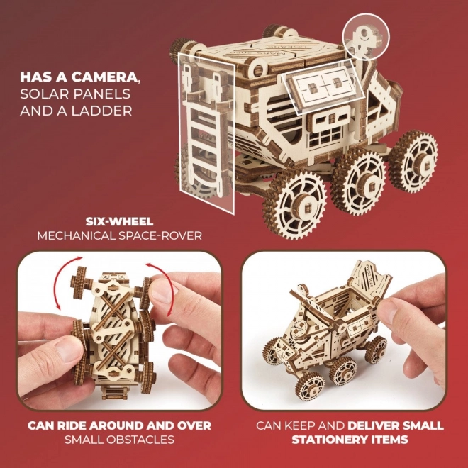 3D puzzle Mars Rover od UGEARS