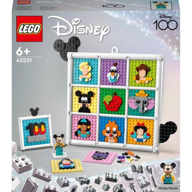 LEGO Disney 43221 100 let oblíbených animovaných postav Disney