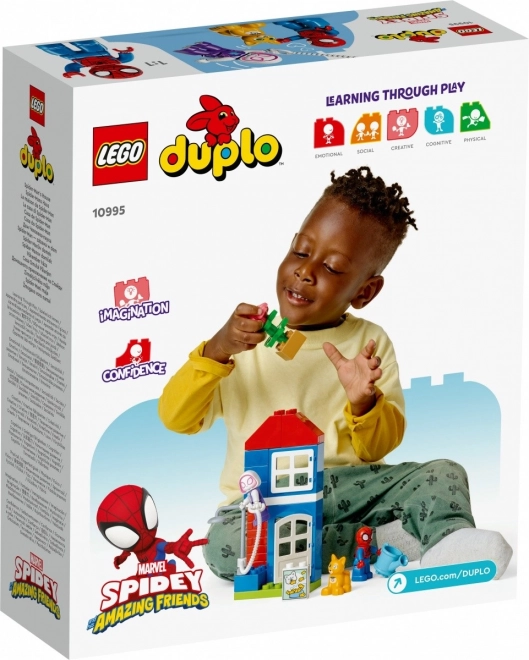 Stavebnice DUPLO Spider-Man - Dobrodružství doma