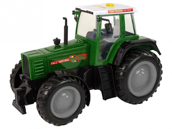 Zeleno-černý R/C traktor na dálkové ovládání 38 cm