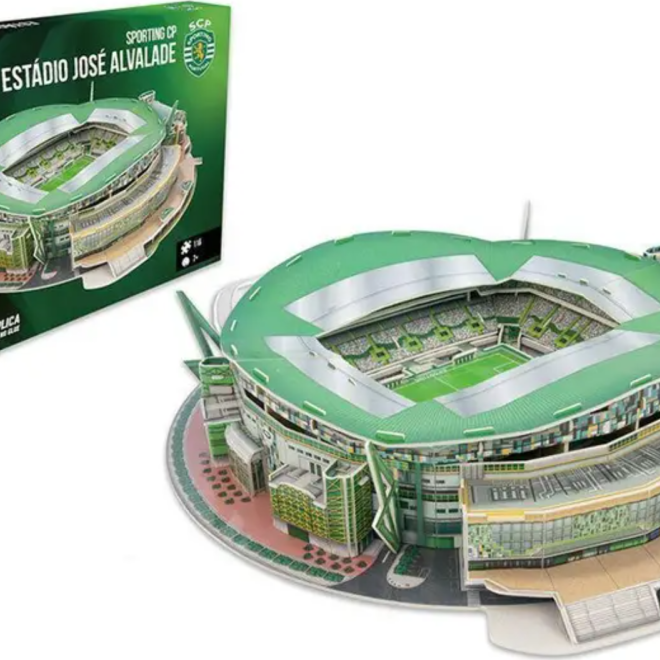 STADIUM 3D REPLICA 3D puzzle Stadion José Alvalade - FC Sporting CP 116 dílků