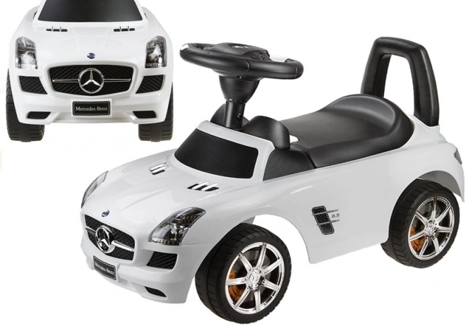 Mercedes-Benz SLS AMG Rider White