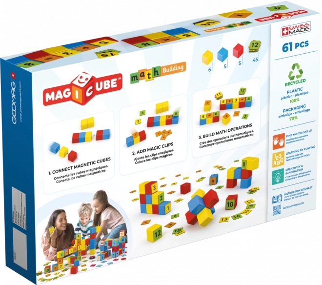 Geomag Magicube Math 61 dílků