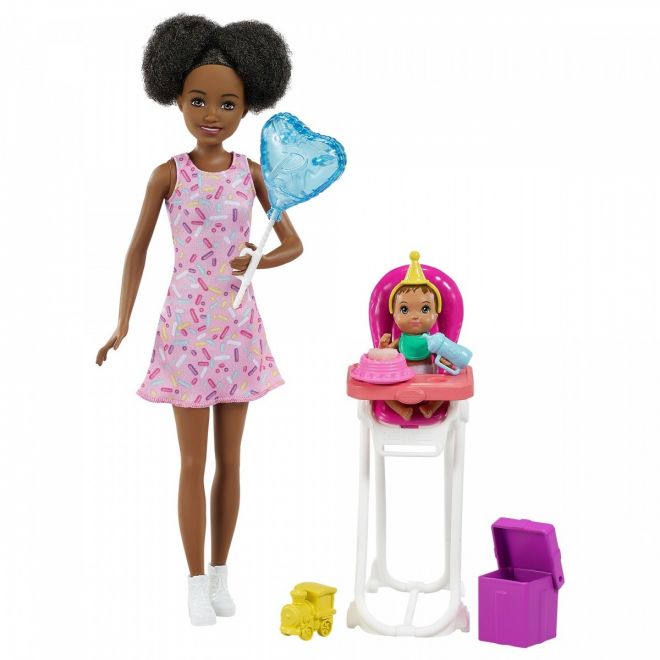 Panenka Barbie Skipper Club Carers Chair Mini Birthday GRP41