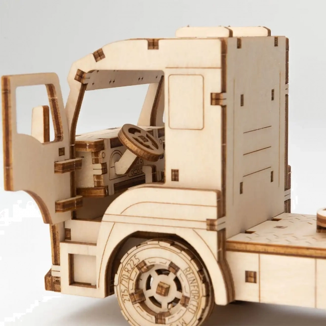 WOODEN CITY 3D puzzle Superfast Car Carrier Truck