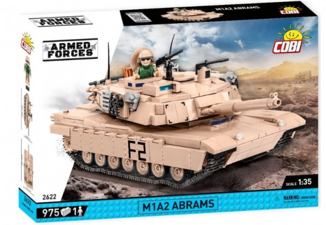 COBI 2622 Armed Forces Abrams M1A2, 1:35, 982 k, 1 f