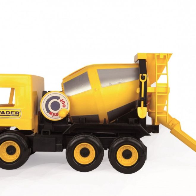 Žlutá míchačka na beton 38 cm Middle Truck in a box