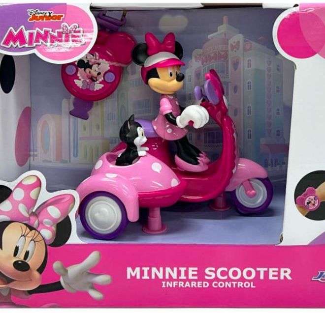 RC vozidlo Minnie Scooter 19 cm