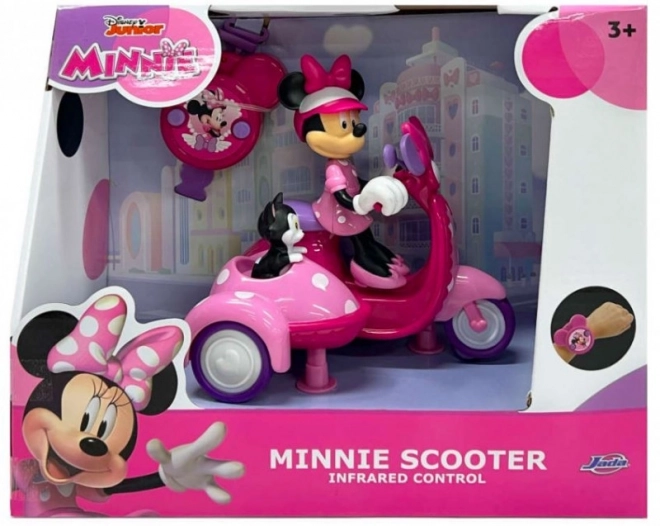 RC vozidlo Minnie Scooter 19 cm