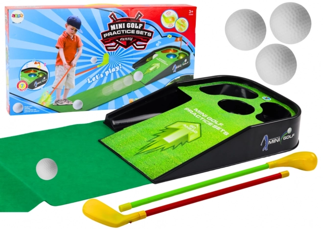 Mini golfový set arkádová hra zvuky světla