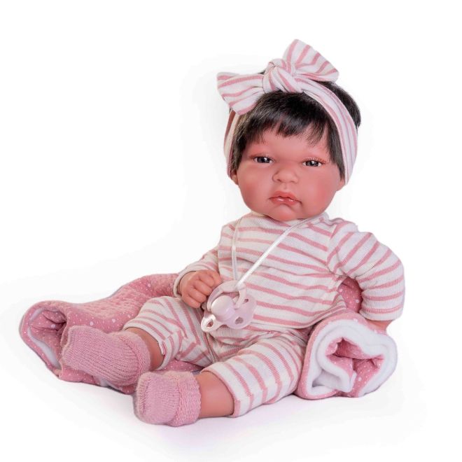 Antonio Juan 60146 TONETA - realistická panenka miminko s celovinylovým tělem - 33 cm