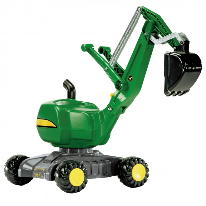 Dětská bagr na kolech John Deere