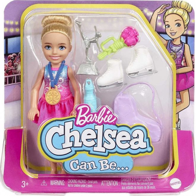 Panenka Barbie Chelsea Můžeš se stát kariérou bruslařky