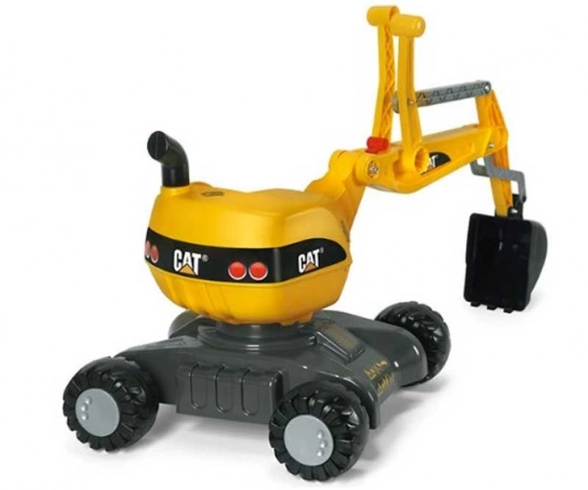 Rolly Toys rollyDigger CAT - žlutý otočný jezdící bagr