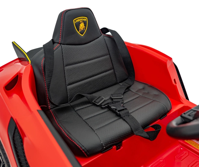 Dětský vůz Lamborghini Invencible červený