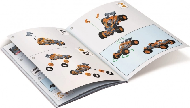 CLEMENTONI Science&Play Mechanická laboratoř Buggy a čtyřkolka 2v1