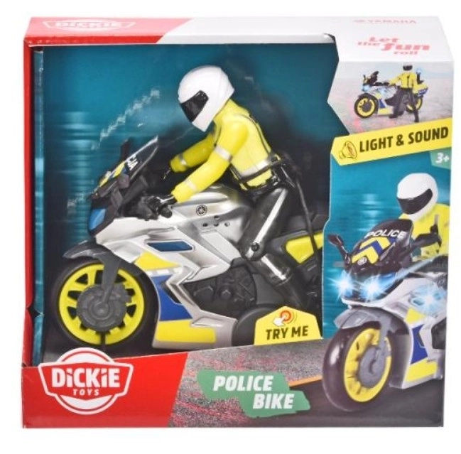 Policajní motocykl SOS 17 cm