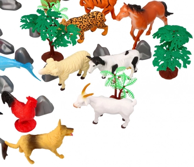 Mega sada 60el. Faunica Animal Planet Dino/Safari/Oceán/Farma