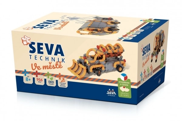 Stavebnice Seva Technik Ve městě - 956 dílků