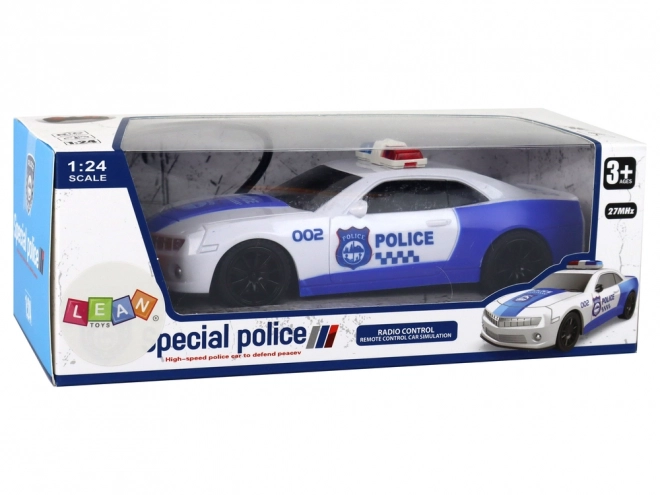 Policejní auto na dálkové ovládání 1:24