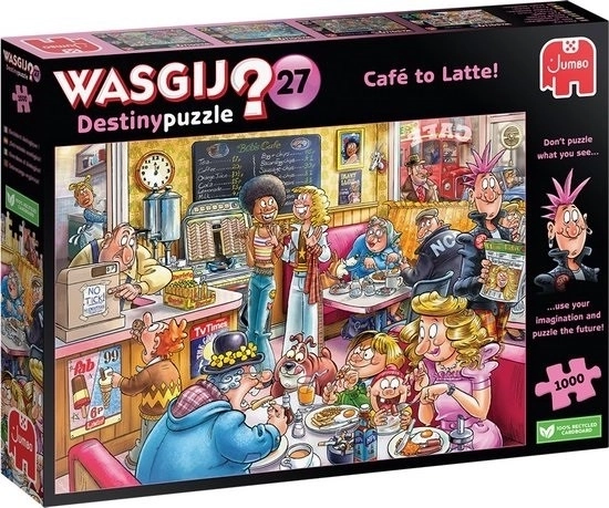 Puzzle 1000 prvků Wasgij Cafe