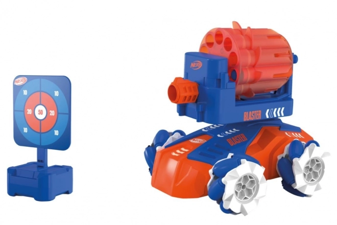 Nerf Blaster Auto s Blasterem a Terčem
