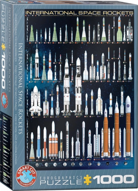 EUROGRAPHICS Puzzle Mezinárodní vesmírné rakety 1000 dílků