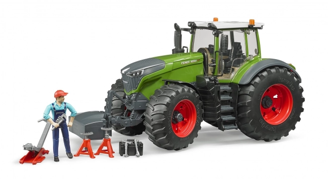 Bruder Traktor Fendt 1050 Vario s mechanikem a dílenským nářadím 1:16