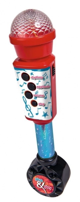 Elektronický mikrofon 28 cm, vstup pro MP3