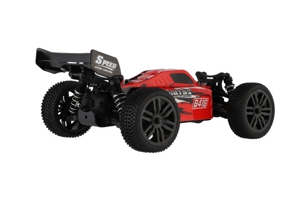 Auto RC Buggy Bonzai Jubatus terénní 30cm plast červené 2,4GHz na bat.+2xdob. pack v krab. 40x14x21