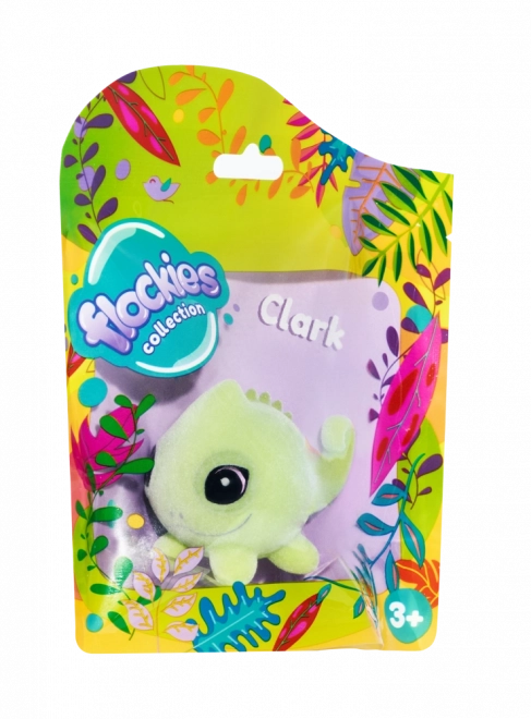 Zvířátko Flockies chameleon Clark
