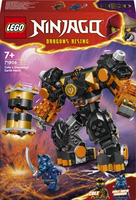 LEGO® NINJAGO® 71806 Coleův živelný zemský robot