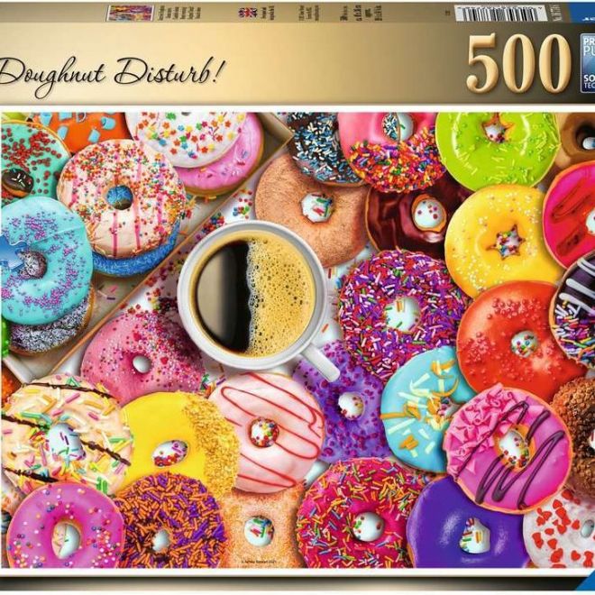 RAVENSBURGER Puzzle Doughnut Disturb! 500 dílků