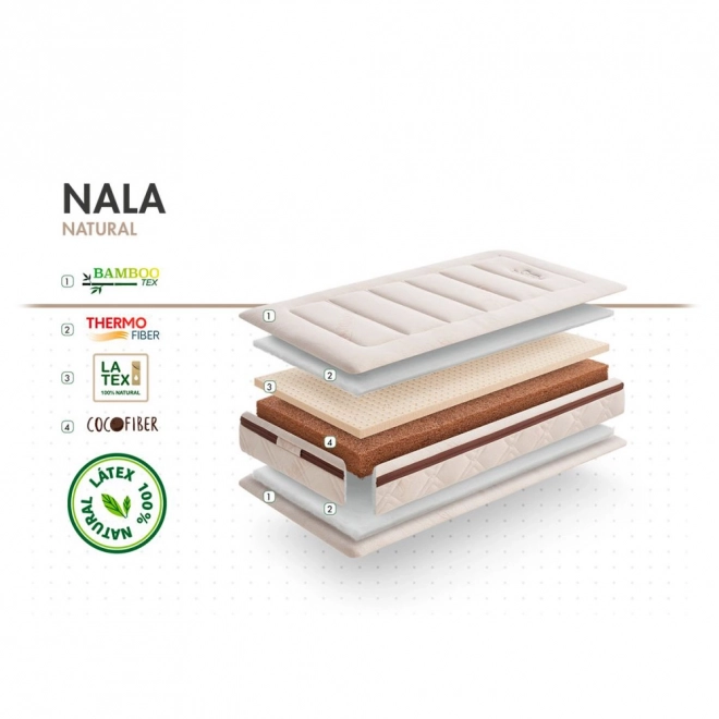 Matrace Nala 120x60x12cm, Natural