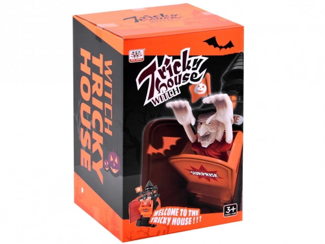 Strašidelný hrad Halloweenská čarodějnice