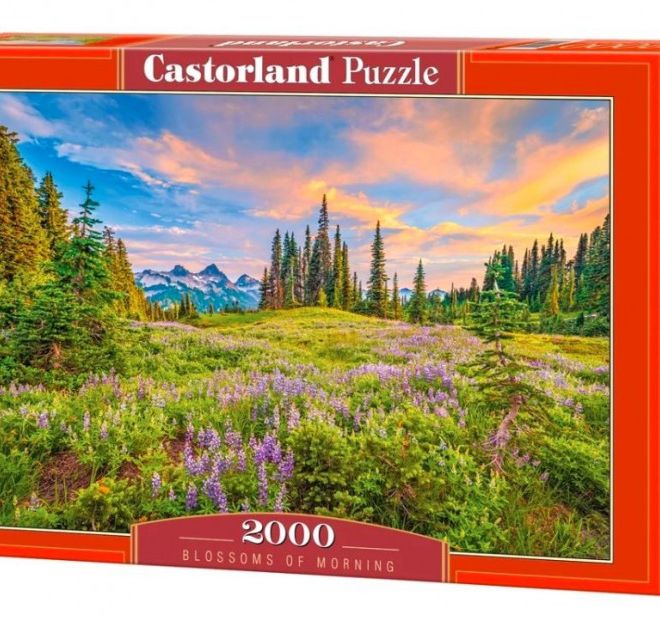 Puzzle 2000 prvků Horská mýtina Květina jitra