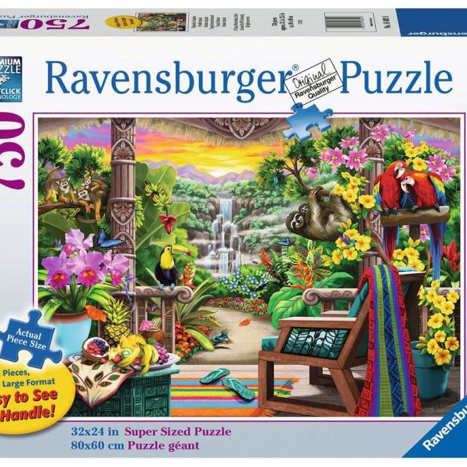 RAVENSBURGER Puzzle Tropické zátiší XL 750 dílků