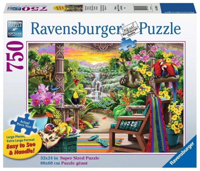 RAVENSBURGER Puzzle Tropické zátiší XL 750 dílků